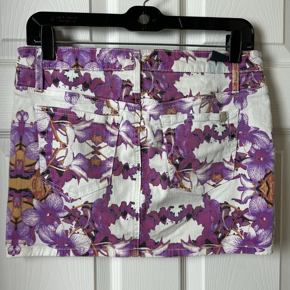 JOE’S JEANS Floral Mini Skirt - Size 28 - Picture 2 of 6